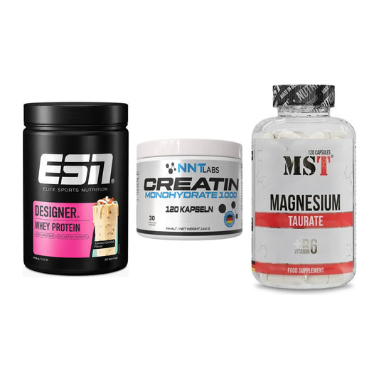 Einsteiger-Set: ESN Designer + NNT Creatin 1000 + MST Magnesium – alle enthaltenen Artikel