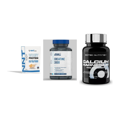 Einsteiger-Set: NNT Whey + Applied Nutritio + Scitec Calcium – alle enthaltenen Artikel