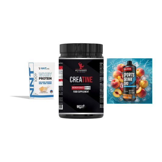 Einsteiger-Set: NNT Whey + #GYMJUICE + Body Attack – alle enthaltenen Artikel