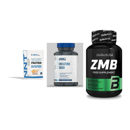 Einsteiger-Set: NNT Whey + Applied Nutritio + BioTech ZMB – alle enthaltenen Artikel