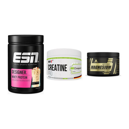 Einsteiger-Set: ESN Designer + MST Creatin Pro + Peak Magnesium – alle enthaltenen Artikel
