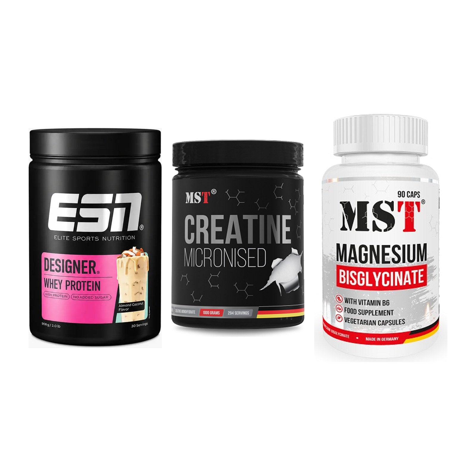 Einsteiger-Set: ESN Designer + MST Creatin + MST Magnesium – alle enthaltenen Artikel