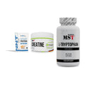 Einsteiger-Set: NNT Whey + MST Creatin Pro + MST Tryptophan – alle enthaltenen Artikel