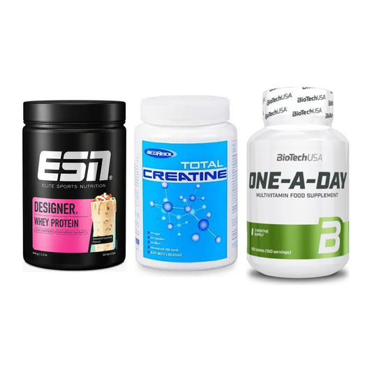 Einsteiger-Set: ESN Designer + Megabol Total + BioTech One A – alle enthaltenen Artikel