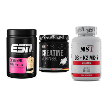 Einsteiger-Set: ESN Designer + MST Creatin + MST Vitamin D3 – alle enthaltenen Artikel