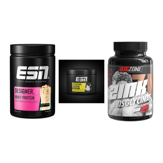 Einsteiger-Set: ESN Designer + ESN Ultrapure + Big Zone Zink – alle enthaltenen Artikel