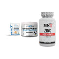 Einsteiger-Set: NNT Whey + NNT Creatin 1000 + MST Zinc Chelate – alle enthaltenen Artikel
