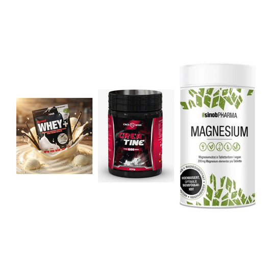 Einsteiger-Set: Sinob Honest + CREASWISS + Sinob Magnesium – alle enthaltenen Artikel