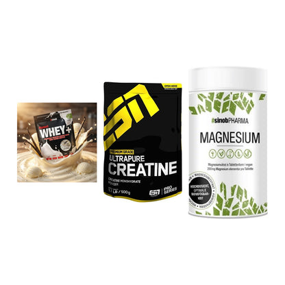 Einsteiger-Set: Sinob Honest + ESN Ultrapure + Sinob Magnesium – alle enthaltenen Artikel
