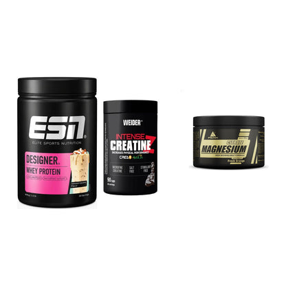 Einsteiger-Set: ESN Designer + Weider Intense + Peak Magnesium – alle enthaltenen Artikel