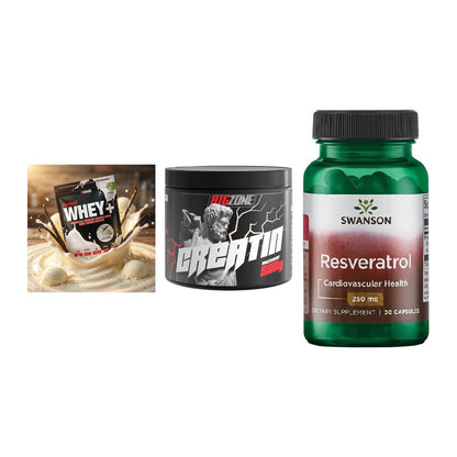 Einsteiger-Set: Sinob Honest + Big Zone Creatin + Swanson Resverat – alle enthaltenen Artikel