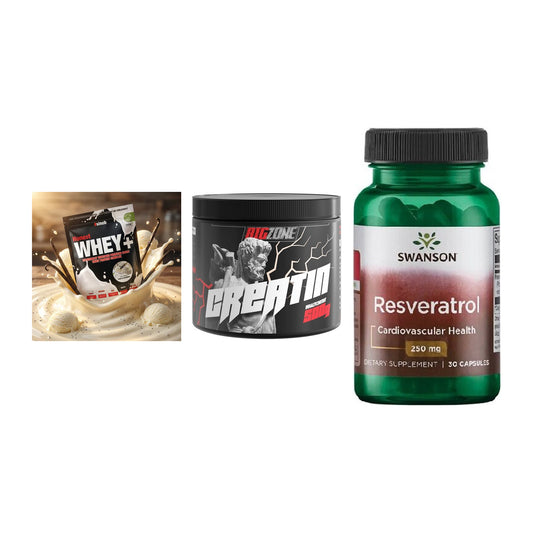 Einsteiger-Set: Sinob Honest + Big Zone Creatin + Swanson Resverat – alle enthaltenen Artikel