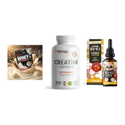 Einsteiger-Set: Sinob Honest + ProFuel Creatine + ProFuel VITAMIN – alle enthaltenen Artikel
