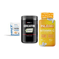 Einsteiger-Set: NNT Whey + Sinob Creatin CREAPURE + INLEAD Vitamin C – alle enthaltenen Artikel