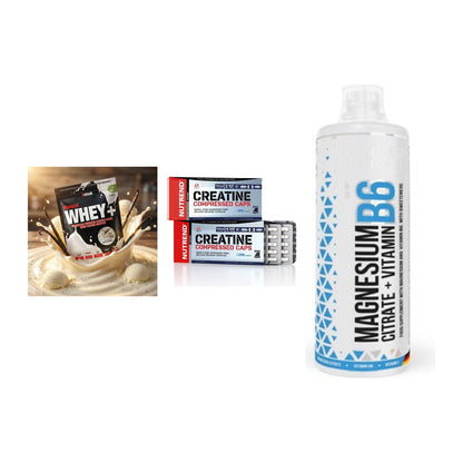 Einsteiger-Set: Sinob Honest + Nutrend Creatine + MST Magnesium B6 – alle enthaltenen Artikel
