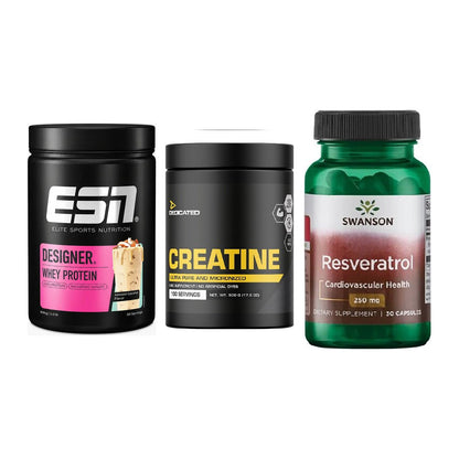Einsteiger-Set: ESN Designer + Dedicated + Swanson Resverat – alle enthaltenen Artikel