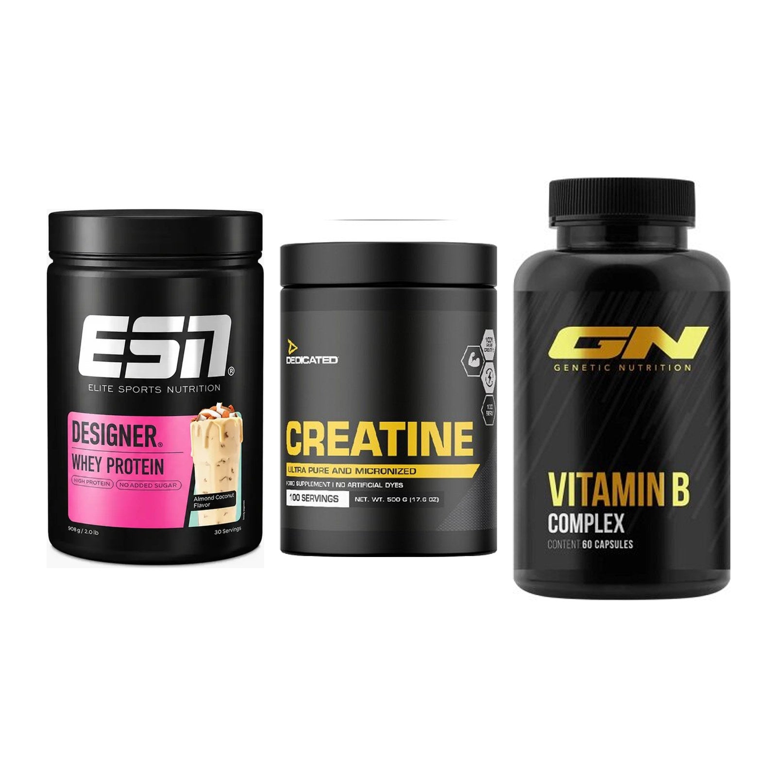 Einsteiger-Set: ESN Designer + Dedicated + GN Vitamin – alle enthaltenen Artikel