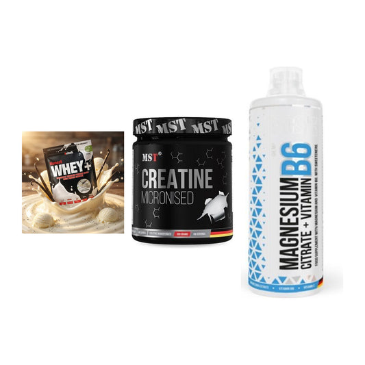Einsteiger-Set: Sinob Honest + MST Creatin + MST Magnesium B6 – alle enthaltenen Artikel