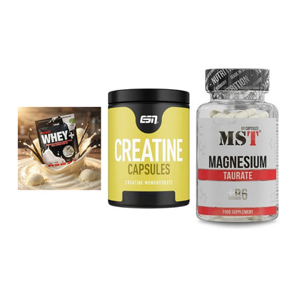Einsteiger-Set: Sinob Honest + ESN Ultrapure + MST Magnesium – alle enthaltenen Artikel