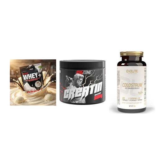 Einsteiger-Set: Sinob Honest + Big Zone Creatin + Evolite Nutritio – alle enthaltenen Artikel