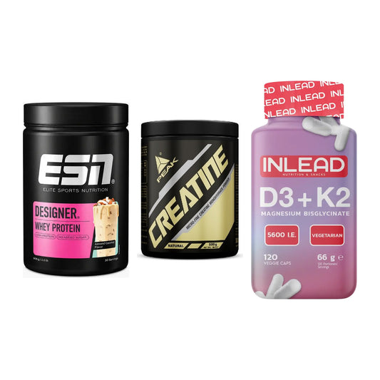 Einsteiger-Set: ESN Designer + Peak Creatin + INLEAD Vitamin – alle enthaltenen Artikel