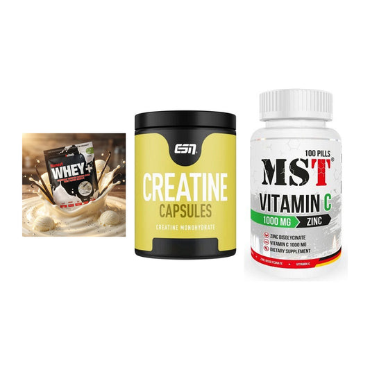 Einsteiger-Set: Sinob Honest + ESN Ultrapure + MST Vitamin C – alle enthaltenen Artikel