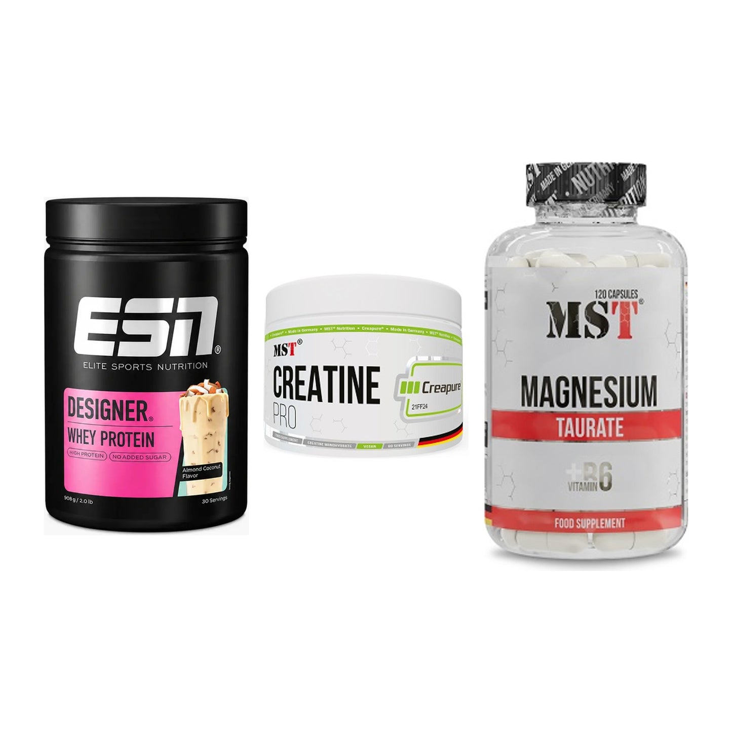 Einsteiger-Set: ESN Designer + MST Creatin Pro + MST Magnesium – alle enthaltenen Artikel