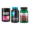 Einsteiger-Set: ESN Designer + EFX Kre-Alkalyn + Swanson Resverat – alle enthaltenen Artikel