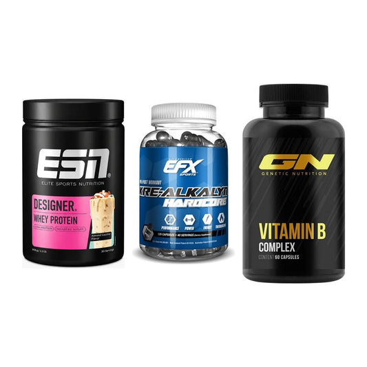 Einsteiger-Set: ESN Designer + EFX Kre-Alkalyn + GN Vitamin – alle enthaltenen Artikel