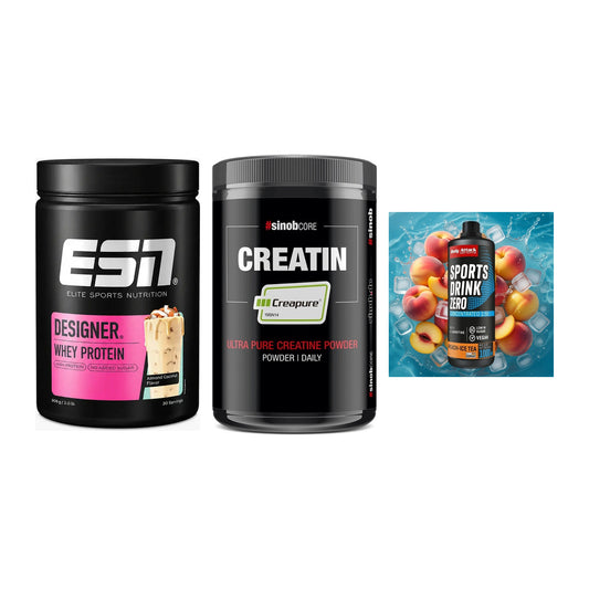 Einsteiger-Set: ESN Designer + Sinob Creatin + Body Attack – alle enthaltenen Artikel