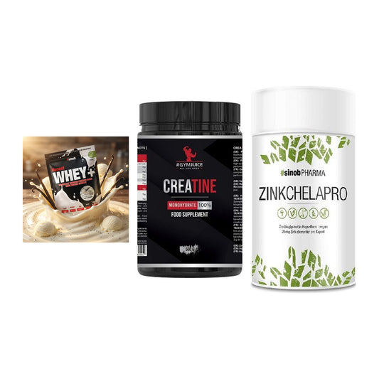 Einsteiger-Set: Sinob Honest + #GYMJUICE + Sinob Zink – alle enthaltenen Artikel