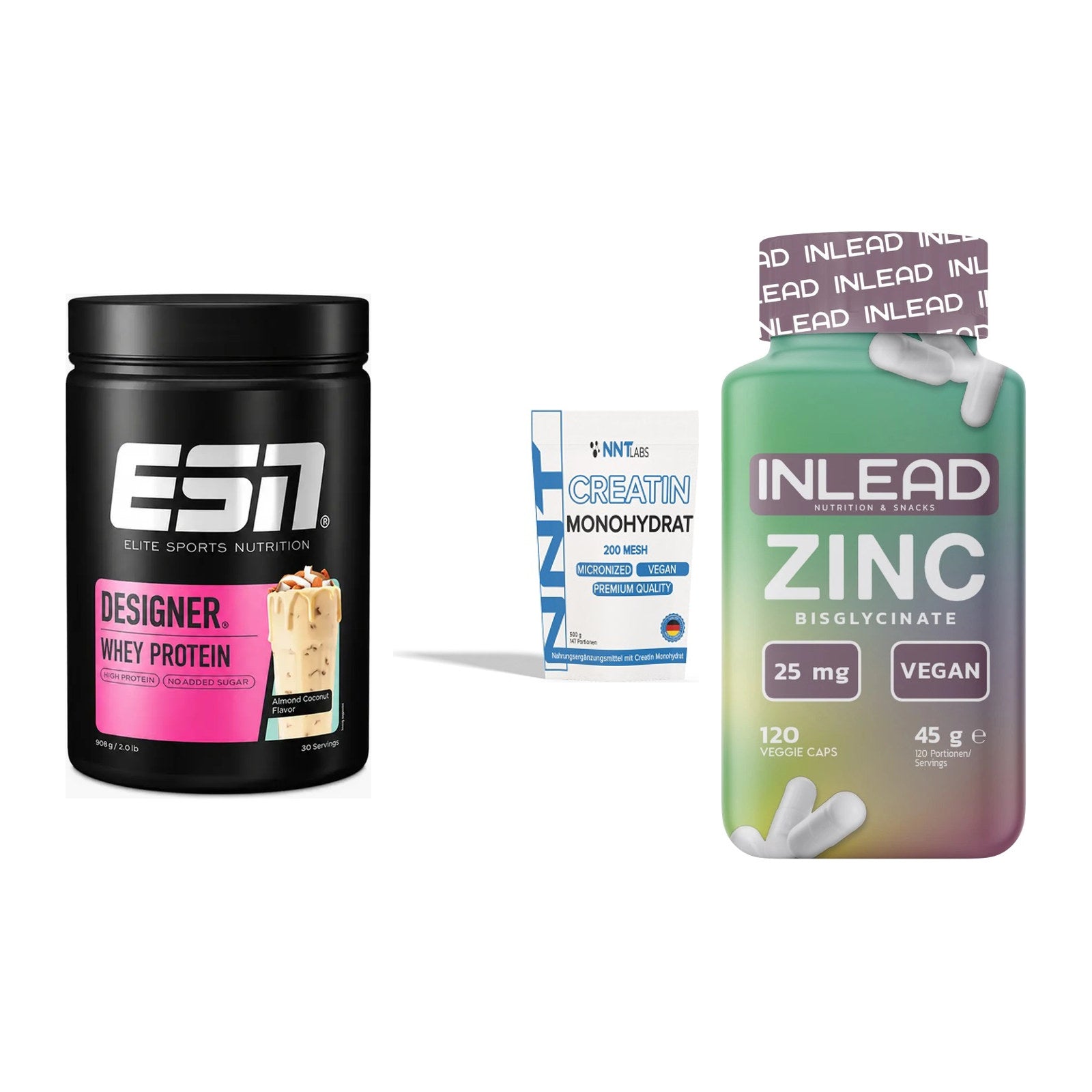 Einsteiger-Set: ESN Designer + NNT Creatin + INLEAD Zink – alle enthaltenen Artikel