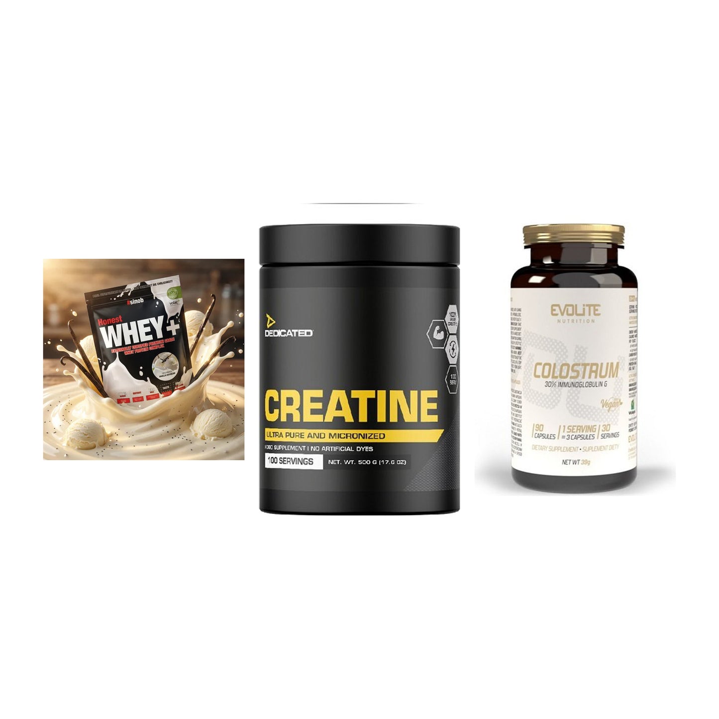 Einsteiger-Set: Sinob Honest + Dedicated + Evolite Nutritio – alle enthaltenen Artikel