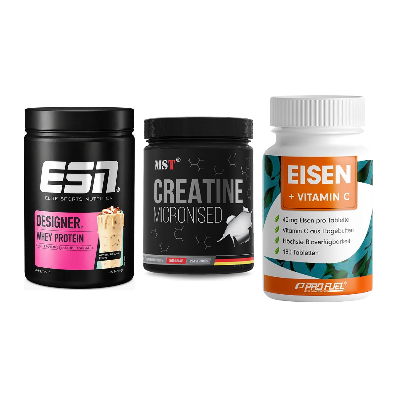 Einsteiger-Set: ESN Designer + MST Creatin + ProFuel EISEN – alle enthaltenen Artikel
