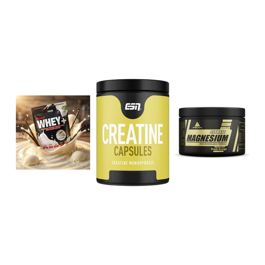 Einsteiger-Set: Sinob Honest + ESN Ultrapure + Peak Magnesium – alle enthaltenen Artikel