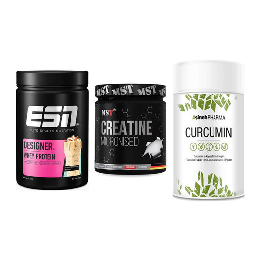 Einsteiger-Set: ESN Designer + MST Creatin + Sinob Curcumin – alle enthaltenen Artikel