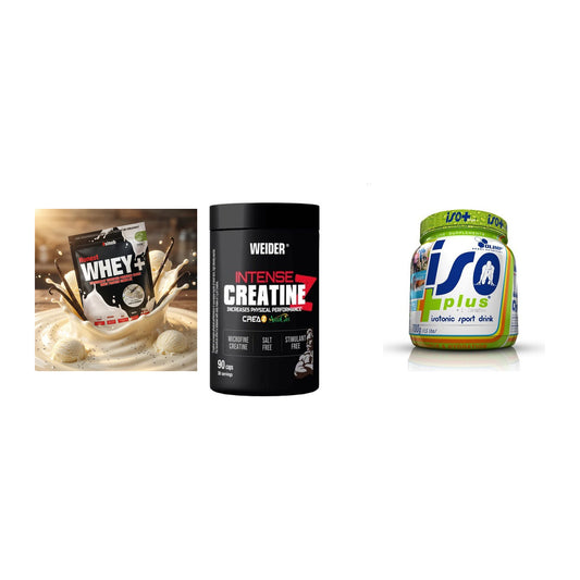 Einsteiger-Set: Sinob Honest + Weider Intense + Olimp Iso Plus – alle enthaltenen Artikel