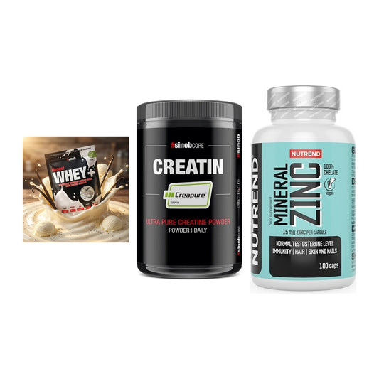 Einsteiger-Set: Sinob Honest + Sinob Creatin + Nutrend Zinc – alle enthaltenen Artikel