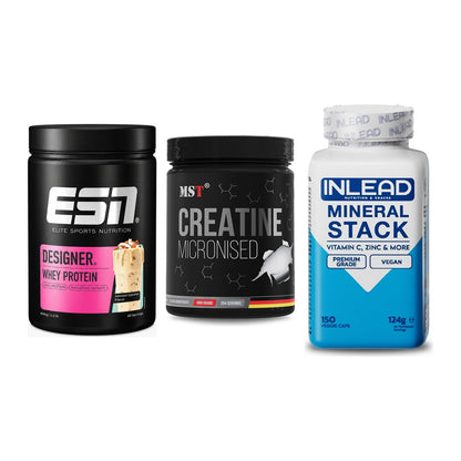 Einsteiger-Set: ESN Designer + MST Creatin + INLEAD Mineral – alle enthaltenen Artikel