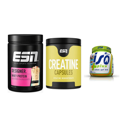 Einsteiger-Set: ESN Designer + ESN Ultrapure + Olimp Iso Plus – alle enthaltenen Artikel