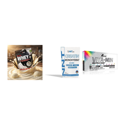 Einsteiger-Set: Sinob Honest + NNT Creatin + Olimp Vita-Min – alle enthaltenen Artikel