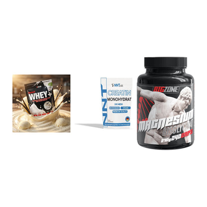 Einsteiger-Set: Sinob Honest + NNT Creatin + Big Zone Magnesi – alle enthaltenen Artikel