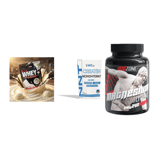 Einsteiger-Set: Sinob Honest + NNT Creatin + Big Zone Magnesi – alle enthaltenen Artikel