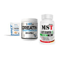 Einsteiger-Set: NNT Whey + NNT Creatin 1000 + MST Vitamin C – alle enthaltenen Artikel