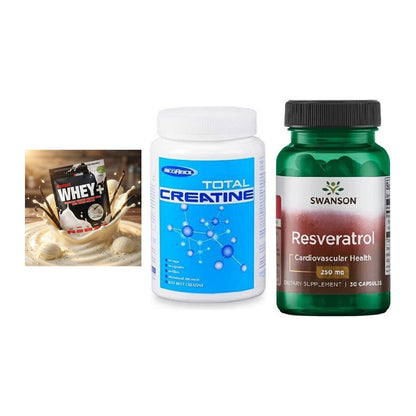 Einsteiger-Set: Sinob Honest + Megabol Total + Swanson Resverat – alle enthaltenen Artikel