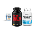 Einsteiger-Set: NNT Whey + Body Attack 100% + BioTech Multivit – alle enthaltenen Artikel