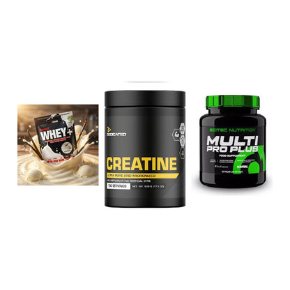 Einsteiger-Set: Sinob Honest + Dedicated + Scitec Multi Pro – alle enthaltenen Artikel