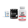 Einsteiger-Set: NNT Whey + MST Creatin Monohydrate + MST Niacin – alle enthaltenen Artikel