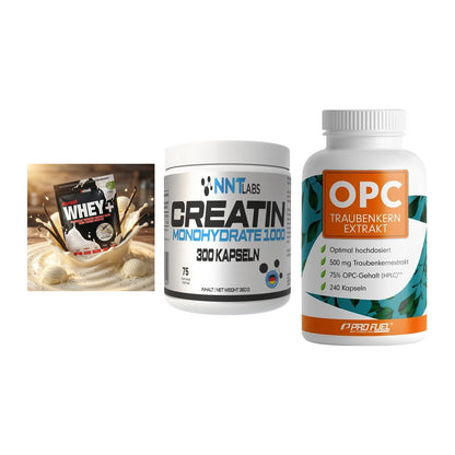Einsteiger-Set: Sinob Honest + NNT Creatin 1000 + ProFuel OPC – alle enthaltenen Artikel