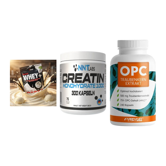 Einsteiger-Set: Sinob Honest + NNT Creatin 1000 + ProFuel OPC – alle enthaltenen Artikel